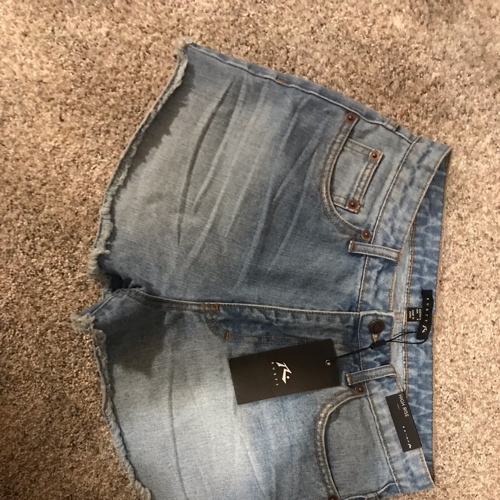 rusty denim shorts